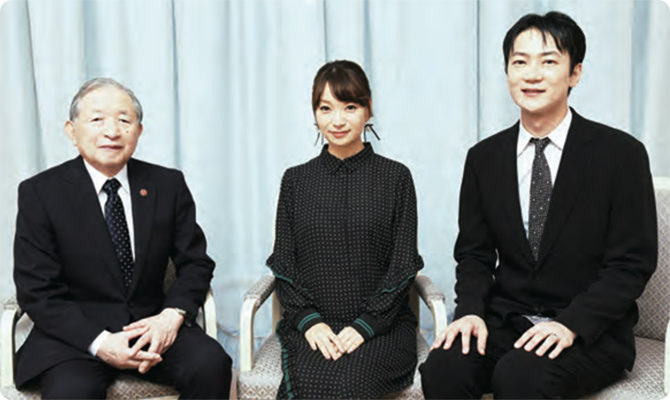 保田圭さんと健康鼎談風景